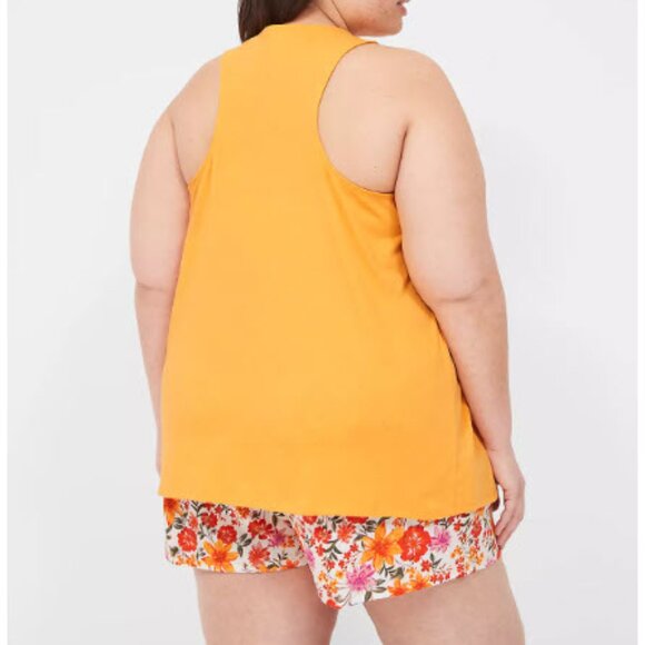 NWT Lane Bryant Cacique Tank & Short PJ Sleep Set Size 22 24 (3X) - Picture 6 of 7
